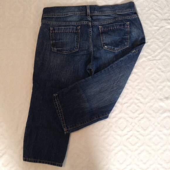 Old Navy denim crop jeans 12 reg - Picture 3 of 4